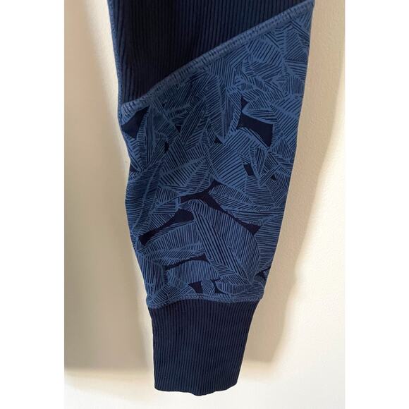Athleta Full Length Tropical Side Pocket Leggings Blue Size XS - Picture 6 of 11